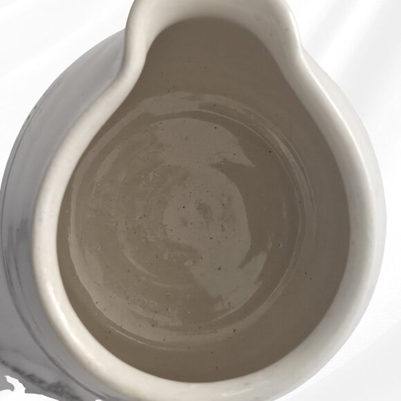 Handmade Signed Ceramic Pottery Jug Master Potter 6 Inch Vintage - Picture 5 of 6